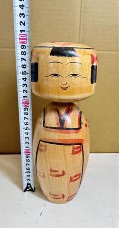 秋田木地山こけし湯沢井川武松作品24cm - メルカリ