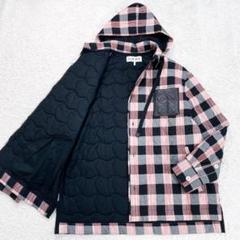 未使用級 LOEWE Anagram Quilting Hooded Shirt