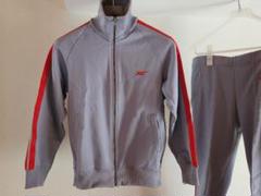 激レア】80s-90s／希少／asics／ジャージ／上／165cm／赤