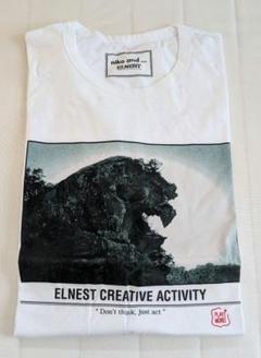 ELNEST CREATIVE ACTIVITY Tシャツ XL ホワイト