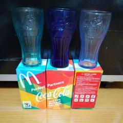 2010南アフリカW杯 グラス 2個セット マクドナルド/コカコーラ 2010南アフリカW杯 コンツアーグラス