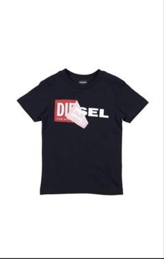 新品１０Ｙ DIESEL ロゴ ブラック Tシャツ タグ付き 140cm相当