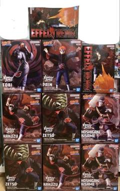 ナルト　フィギュア まとめ売り トビ ペイン ゼツ 鬼鮫 角都 NARUTO ナルト 暁 フィギュア ペイン 角都 ゼツ 鬼鮫 - メルカリ