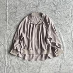 RADIATE ブルゾン ジップアップ ジャケット ゆったり 薄手 グレージュのサムネイル
