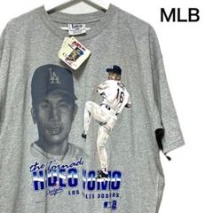 未使用レア　デッドストック　90S ドジャース野茂英雄　MLB Tシャツ XL