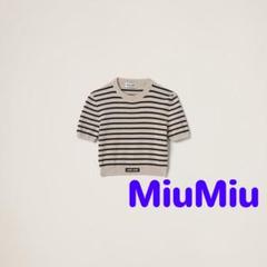 ✳️人気新作 新品 Miu Miuミュウミュウ ニット - メルカリ