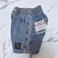 デニム　ハーフパンツ　ショート　ボトムス　95 キッズ