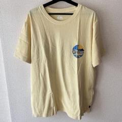 90s Quick silver クイックシルバー　ベロア　ポロ　イエロー　M Quick silverクイックシルバー/ロゴTシャツ イエロー Mサイズ