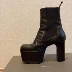 【超美品】Rick Owens キスブーツ 箱付き Rick Owens キスブーツ Kiss boots