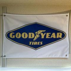 GOOD YEAR TIRES フラッグ バナー タペストリー