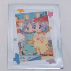 らき☆すた まねきねこ クリアカード 夏祭り 浴衣 柊かがみ 柊つかさ