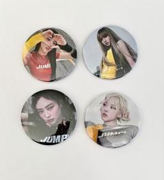 BLACKPINK DEADLINE JUMP 5.5cm缶バッジ 4個セット