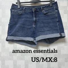 amazon essentials【US/MX:8】ダークデニムショートパンツ
