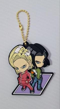 新品　ドラゴンボール 定期的パスケース　キーホルダー２点　人造人間17号 新品 ドラゴンボール 定期的パスケース キーホルダー2点 人造