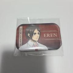 進撃の巨人 マリオンクレープ 缶バッジ エレン