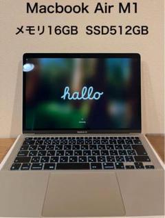 m1 MacBook Air 16GB 512GB ゴールド ジャンク Macbook Air M1 2020 ゴールド メモリ16GB／512GB