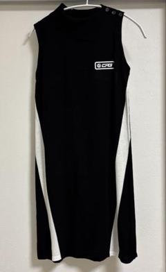 CPGゴルフ ワンピース ノースリーブ ブラック