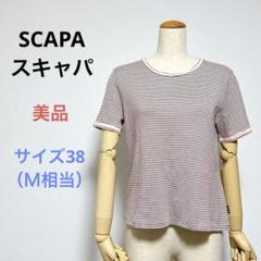 美品 SCAPAスキャパ 半袖 レディース Tシャツ サイズ38（Ｍ）