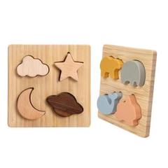 はめこみパズル 8点 知育玩具 木製 形合わせ 0歳 1歳 2歳 赤ちゃんく