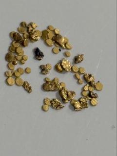 土肥金山　砂金　２４Ｋ　純金　2瓶 合わせて36粒 土肥金山 砂金 24K 純金 2瓶で合計34粒 - メルカリ
