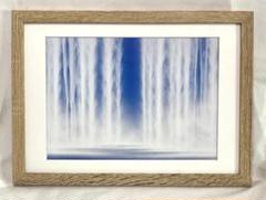 風景画　千住博　海の幸　M10　額付き　手描き　肉筆 2025年最新】千住博絵画の人気アイテム - メルカリ