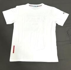 【美品】PRADA プラダ　白　ホワイト Tシャツ エンボスロゴ