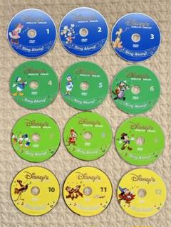 ストレートプレイ DVD12枚 DWE ディズニー英語
