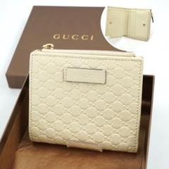 ✨新品未使用・箱付き✨ GUCCI ミニ財布 マイクロGG インターロッキング