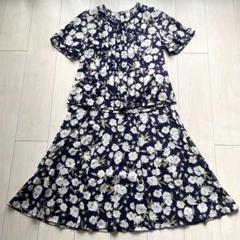 INGEBORG インゲボルグ チェック 花柄 ベスト スカート セットアップ mamapocket4976_20211021-11