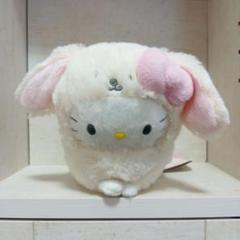 サンリオ　ハローキティ　おすわり　うさドール　うさぎ　ぬいぐるみ　2019年製