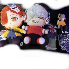 Crazy Raccoon おすわりぬいぐるみ　ありさか　バニラ　2体セット Crazy Raccoon おすわりぬいぐるみ ありさか GIGO 限定 CR