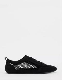 ZARA トリムレザーダービーシューズ ZARA トリムレザーダービーシューズ