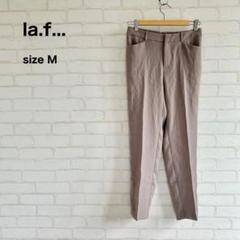 la.f... ラエフ パンツ スラックス タックパンツ テーパード クロップド
