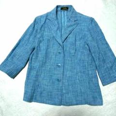 A5597 5365 レリアン ジャケット ウール ツイード スパンコール11