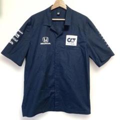 ALPHATAURI 半袖シャツ ネイビー L HONDA