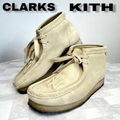 CLARKS X KITH MLB NY ヤンキースコラボ ワラビー 25.0