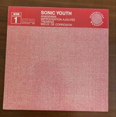 SONIC YOUTH ANAGRAMA 45RPM レコード Sonic Youth – Anagrama – Vinyl (Red Translucent, 12
