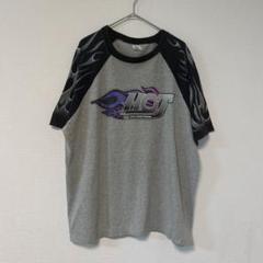 everyday life アメリカ製 ファイヤーパターン ラグラン Tシャツ