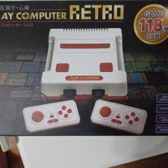 PLAY COMPUTER RETRO 本体 118ゲーム内蔵