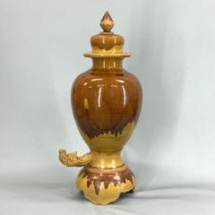 布志名焼 花入 高さ約20cm 民藝 レトロ インテリア 布志名焼 全長66cm 壺 龍口 民藝 水神 レトロ インテリア - メルカリ