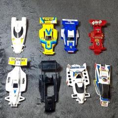 ミニ四駆セット　ボディ✕8 シャーシ✕6　その他パーツ　ジャンク　レトロ ミニ四駆セット ボディ✕8 シャーシ✕6 その他パーツ ジャンク