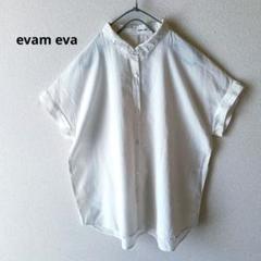 evam eva　エヴァムエヴァ　ブラウス　コットン　リネン　ゆったり