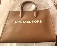MICHAEL KORS ブラウン トートバッグ MIRELLAのサムネイル