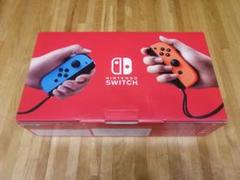 ほぼ新品!ケース付 Nintendo Switch ネオンブルー レッド