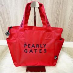 【大放出セール】 美品 パーリーゲイツ カートバッグ 総柄 ゴルフ ハンドバック ゴルフバッグ・キャディバッグ