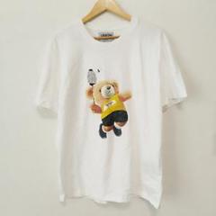 XLサイズ相当 UABONI バドミントンくまTシャツ NASA