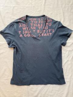 WQ347●MAISON MARGIELA : オーバーサイズ エイズTシャツ メゾンマルジェラのエイズT | HUES 福岡セレクトショップ