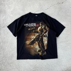 激レア◎ギアーズオブウォー 2008s プロモTシャツ半袖 Xbox ゲーム 黒