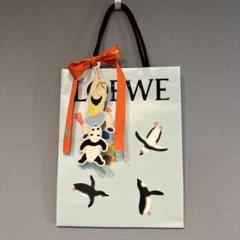 LOEWE ハンガー　紙袋 ショッパー　6点 LOEWE - LOEWE紙袋 ショッパー(通常デザインと限定デザインの3枚