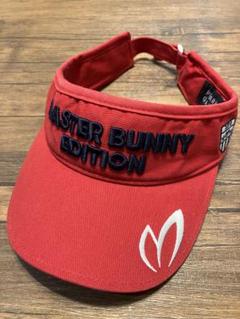 PEARLY GATES MASTER BUNNY ゴルフサンバイザー レッドのサムネイル